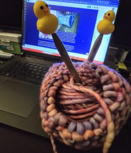 Tori's Scarf in progress